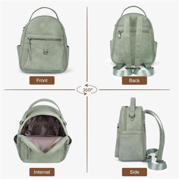 Mini Backpack Purse for Women Fashion Cute Small Travel Backpacks Daypacks main image 4